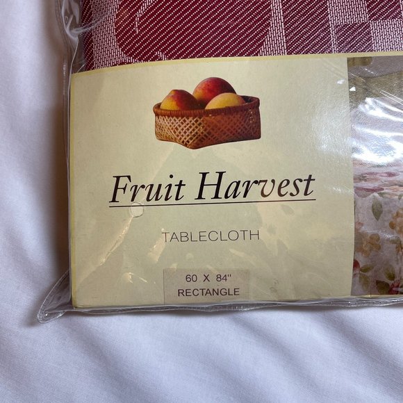 Bardwil Linens "Fruit Harvest" Table Cloth - Picture 2 of 3